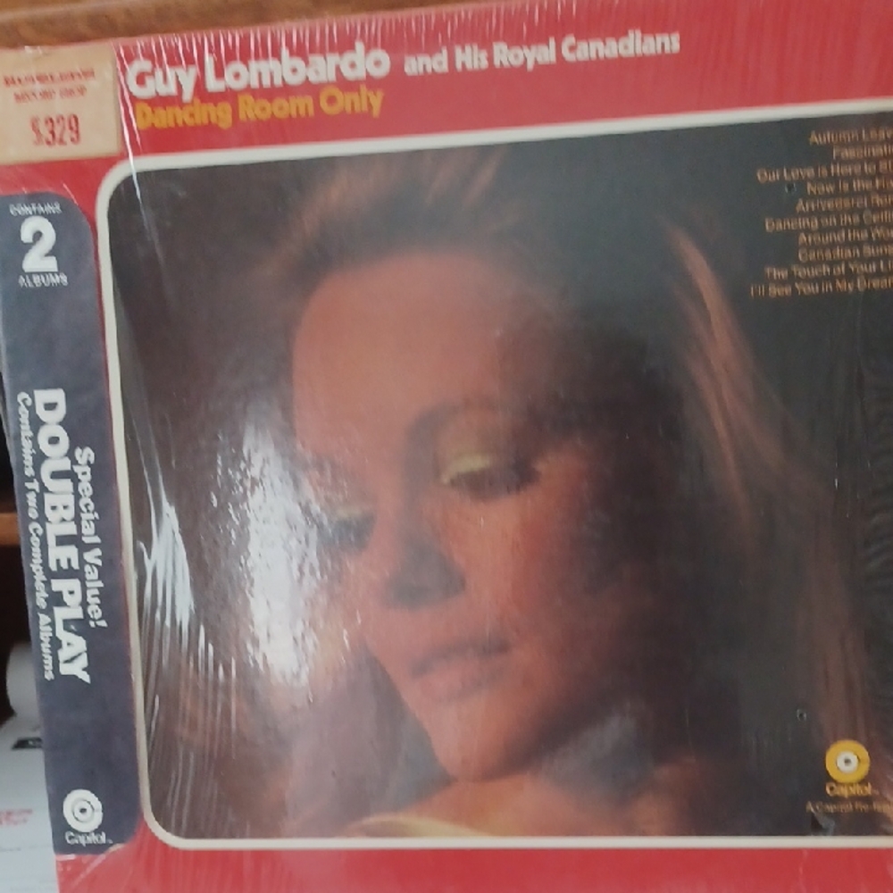GUY LOMBARDO 2 VINYL RECORDS With ROYAL CANADIANS